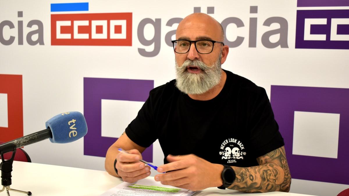 Armando Iglesias, secretario de Sade Laboral de CCOO