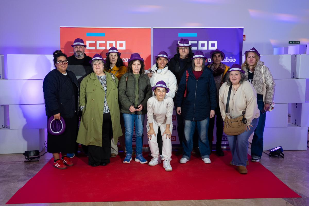 Photocall II Asemblea de Sectores Feminizados e Precarizados