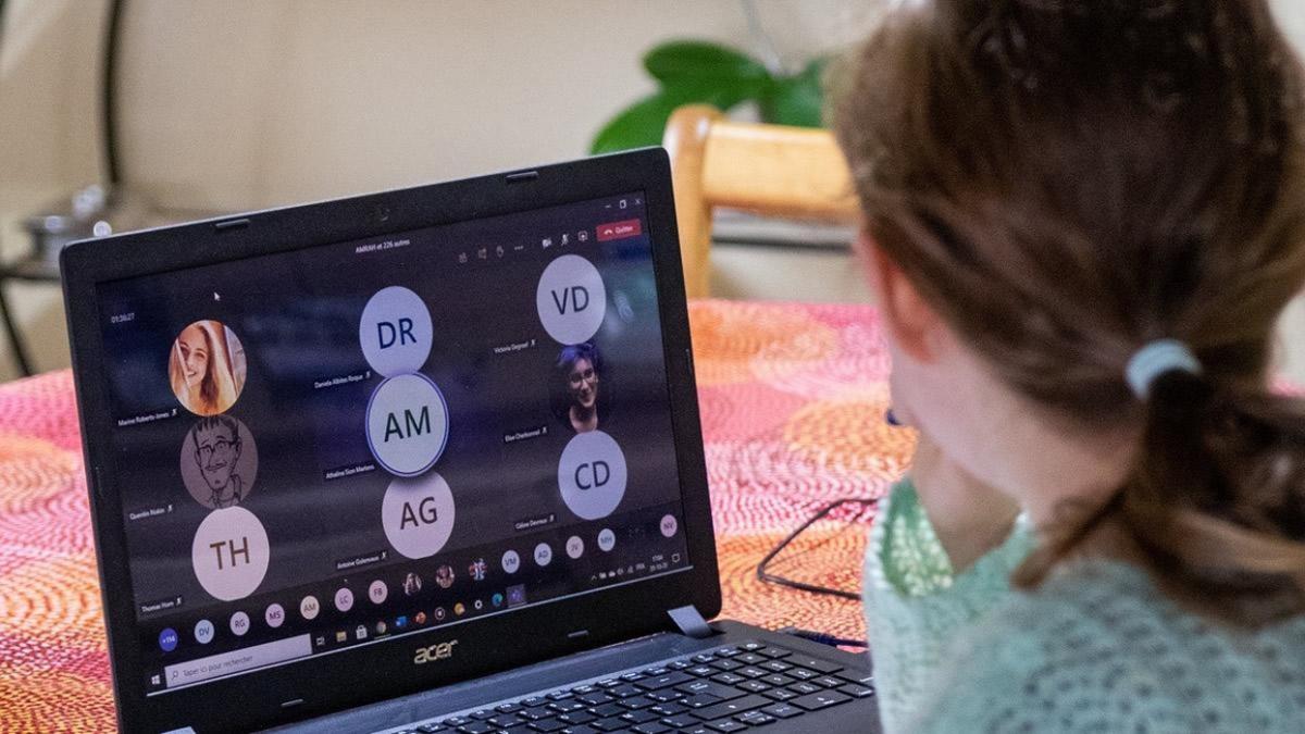 Profesional teletraballando | Foto: Pixabay