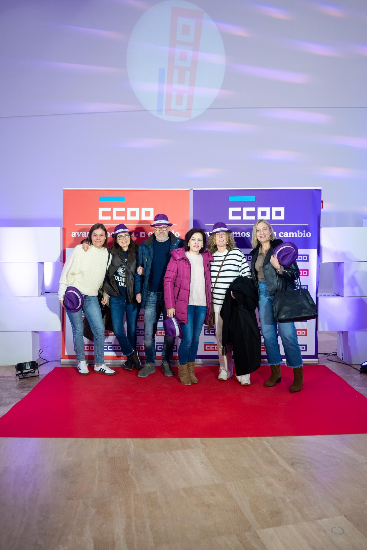 Photocall II Asemblea de Sectores Feminizados e Precarizados