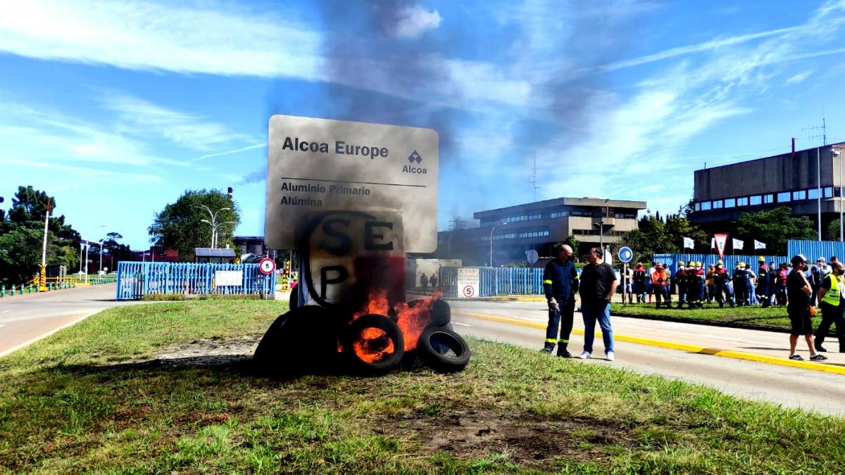 Na fotografa, xornada de folga en Alcoa no mes de setembro de 2021