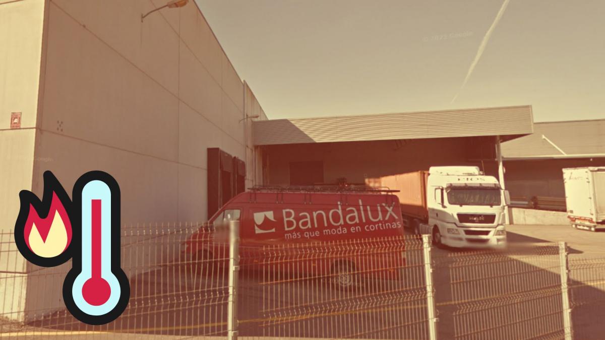 CCOO denuncia temperaturas de ata 38 graos en Celtic Stores (Bandalux), en Moraa