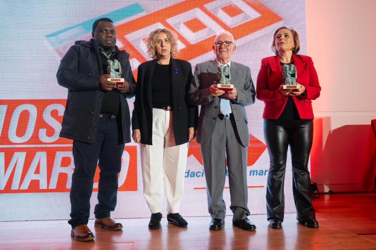 35º Premios 10 de Marzo 2026: Samuel Kwesi Koufie, Paz Filgueira Paz e Xosé Lamela Cacheiro.
