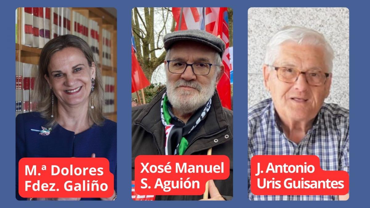 Premios 10 de Marzo 2024: Mara Dolores Fernndez Galio, Xos Manuel Snchez Aguin e Jos Antonio Uris Guisantes