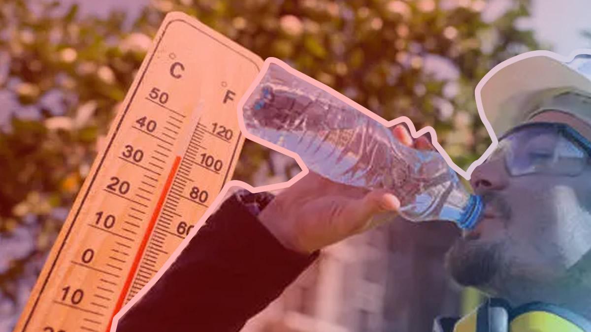 A calor  un risco laboral que cmpre previr
