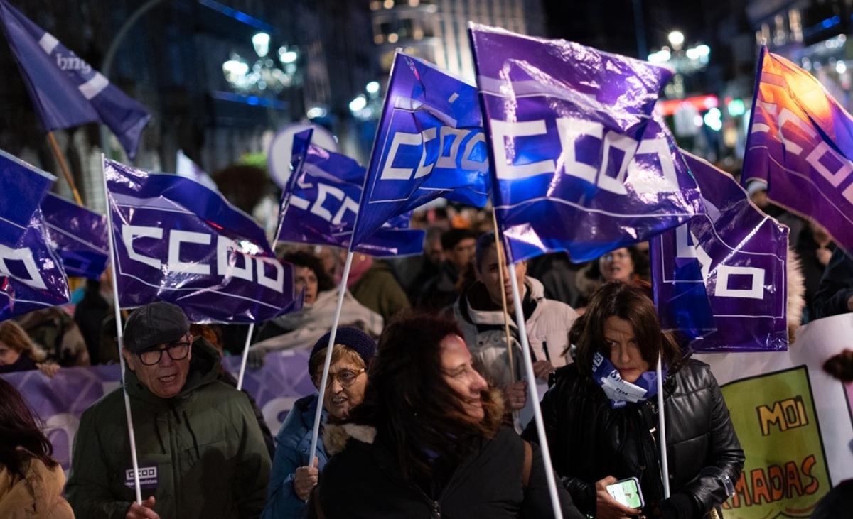 Mnaifestación do 8M de 2025.