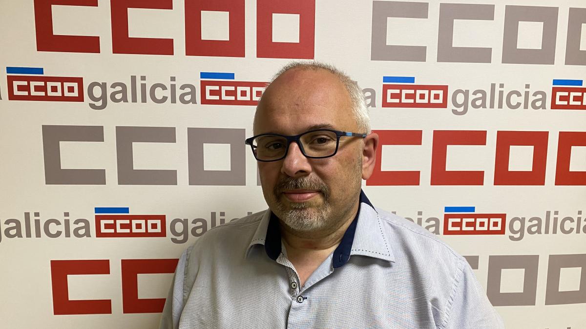 Francisco Méndez Gómez, secretario de Cambio de Modelo Produtivo e Sostibilidade de CCOO