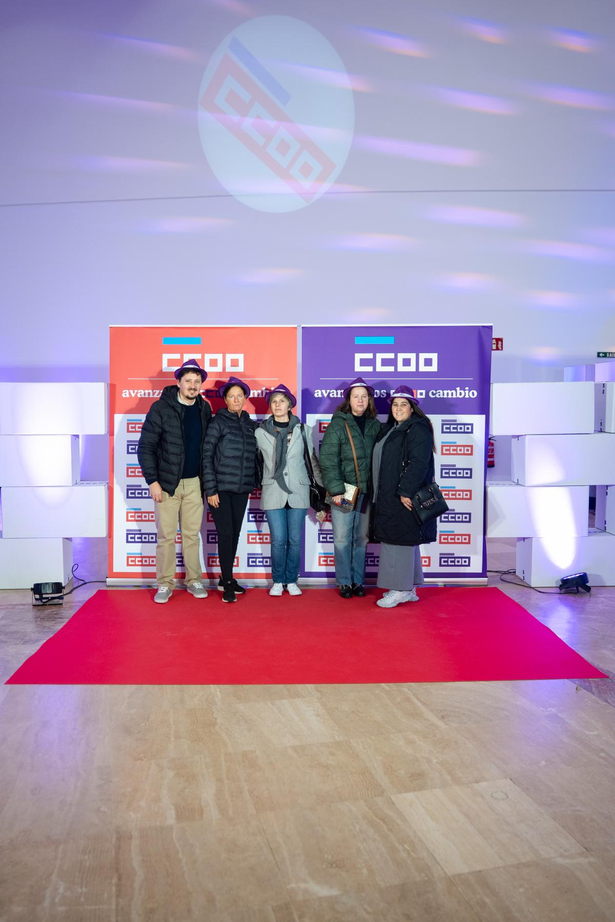 Photocall II Asemblea de Sectores Feminizados e Precarizados