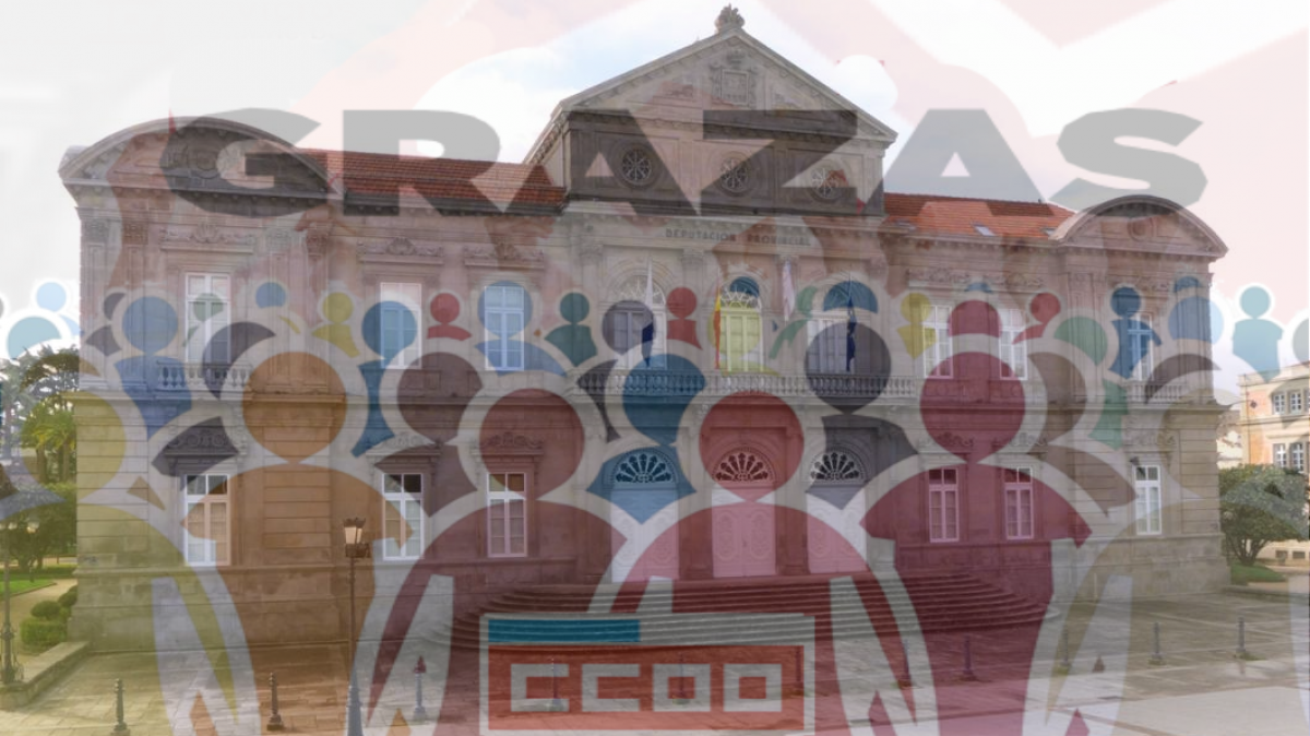 Grazas persoal da Deputacin Pontevedra