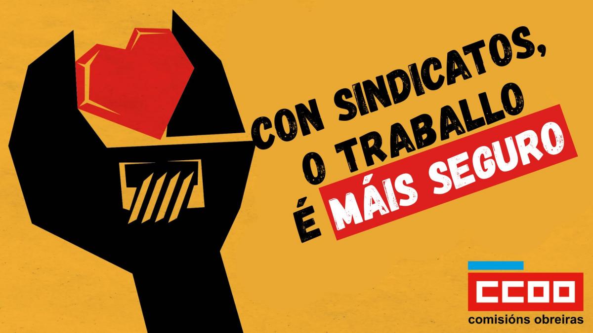 Con sindicatos, o traballo é máis seguro
