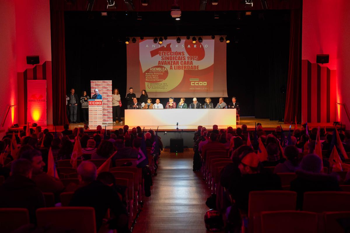 Asemblea 50.º aniversario das «eleccións sindicais» que dinamitaron o sindicato vertical