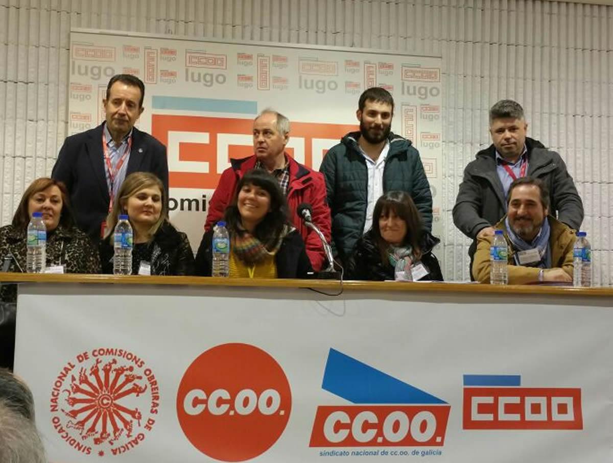 Nova Comisin Executiva de CCOO de Lugo