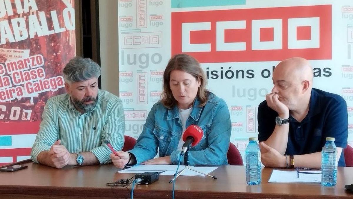 De esq. a der., Manuel Quio, Luca Trenor e Juan Zas