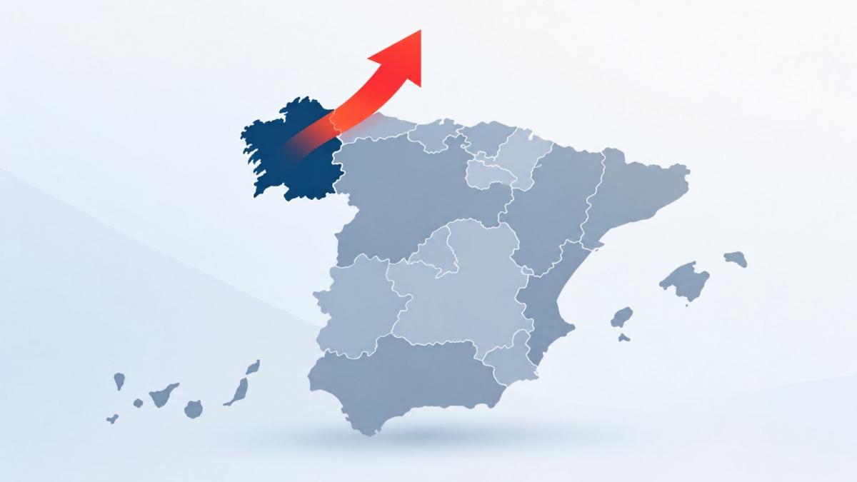 Galicia é a terceira comunidade onde máis sobre o paro ao remate do mes de setembro