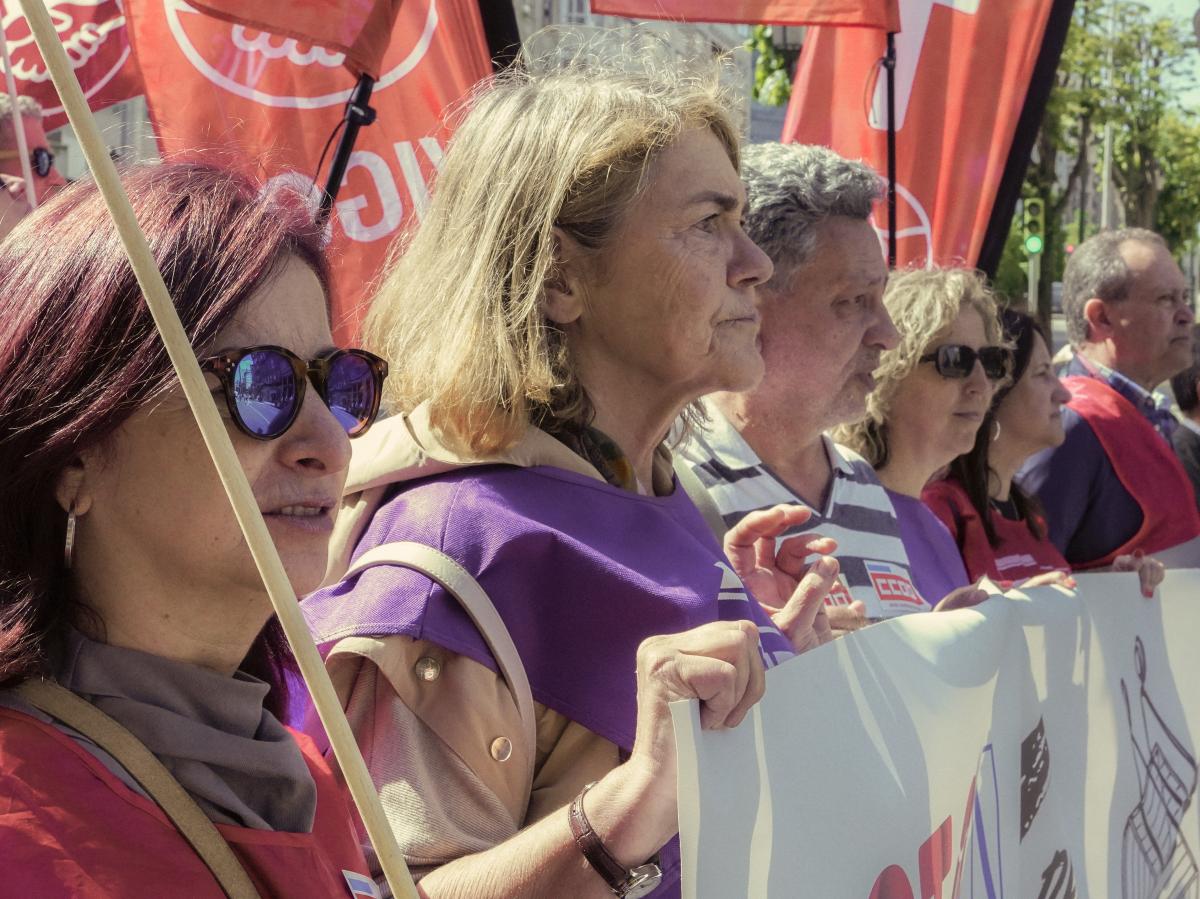 Manifestacion 1 de Maio