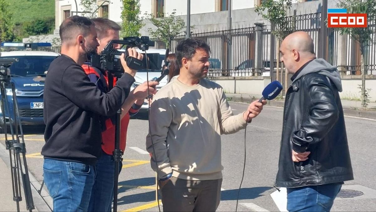 Javier Lareu, en declaracións á prensa.