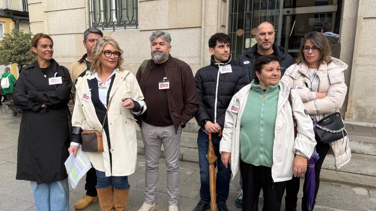 CCOO rexistrou na Subdelegación do Goberno en Lugo tres escritos denunciando a «situación límite» dos servizos públicos locais