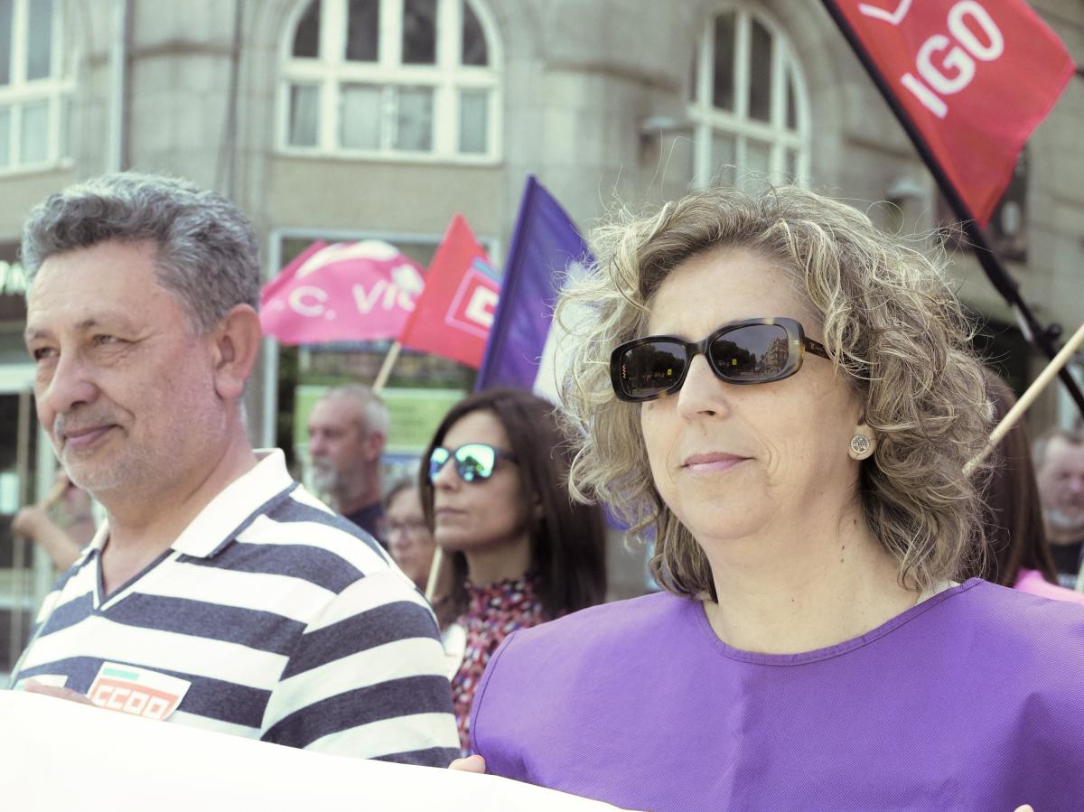Manifestacion 1 de Maio