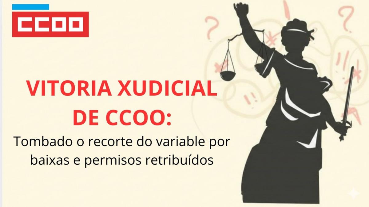 Sentenza favorable a CCOO.