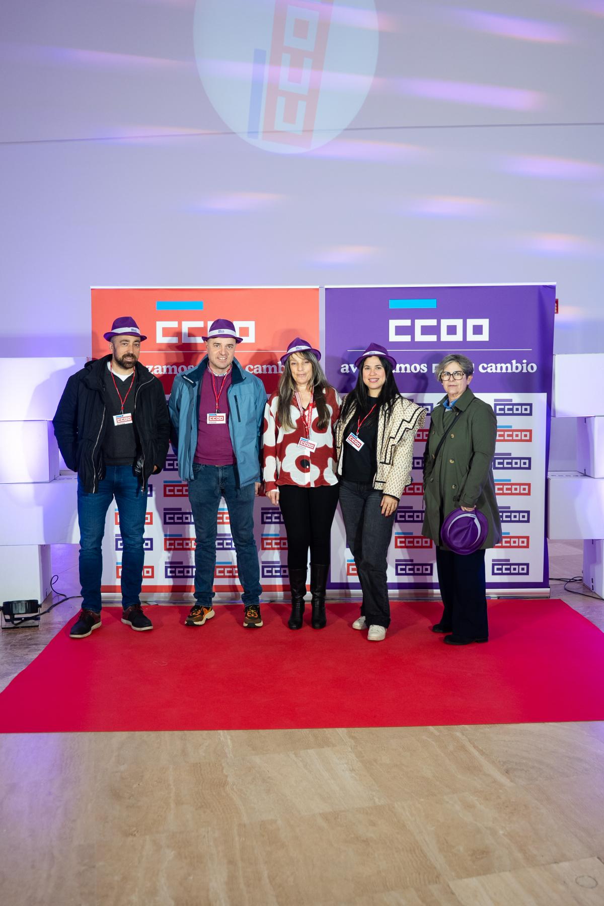 Photocall II Asemblea de Sectores Feminizados e Precarizados