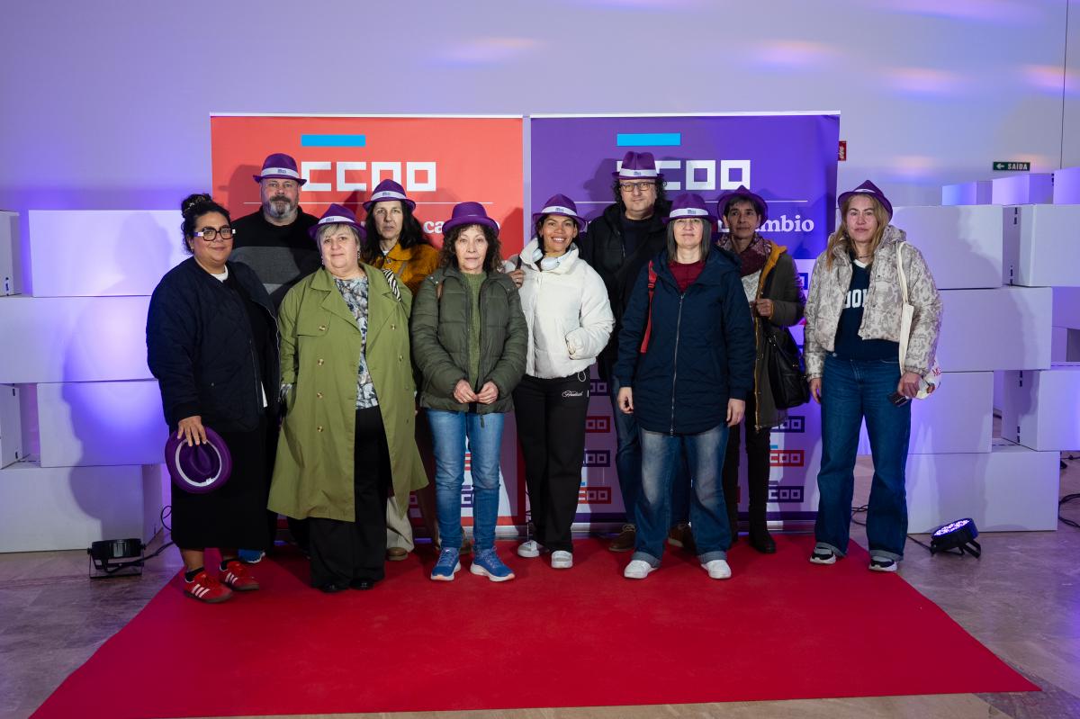 Photocall II Asemblea de Sectores Feminizados e Precarizados