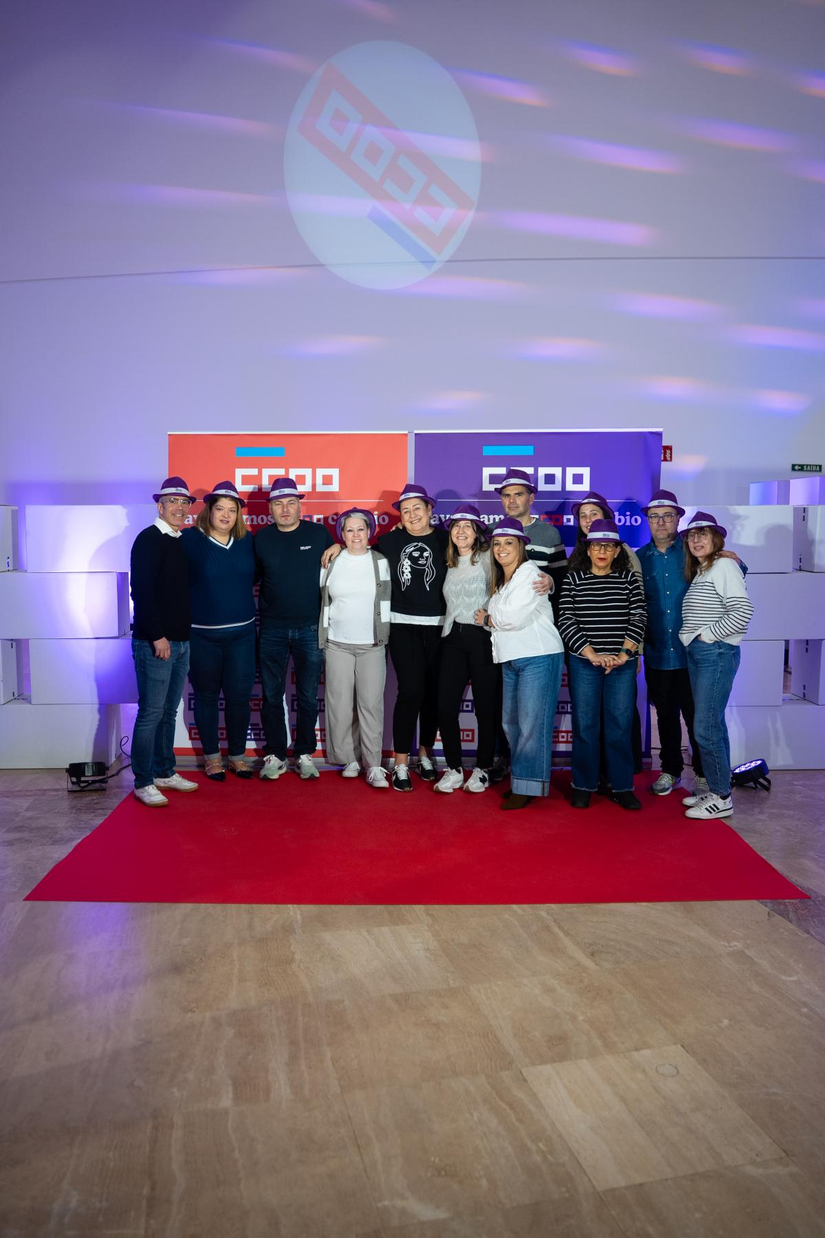 Photocall II Asemblea de Sectores Feminizados e Precarizados