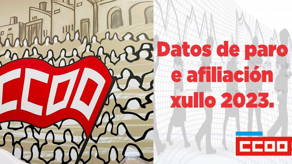 Datos paro Xullo 2023