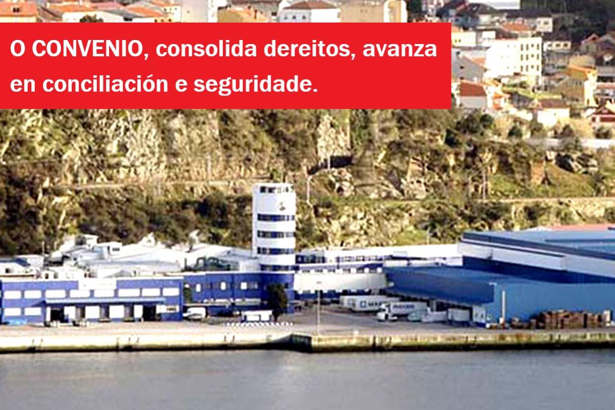 Planta de Insuiña en Chapela (Redondela) | Foto: Pescanova.com