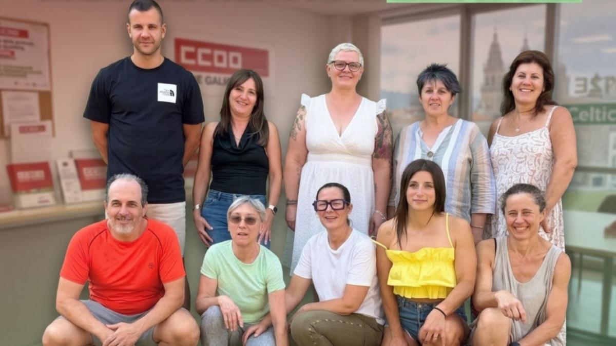 Representación sindical de CCOO en Celtic Stores