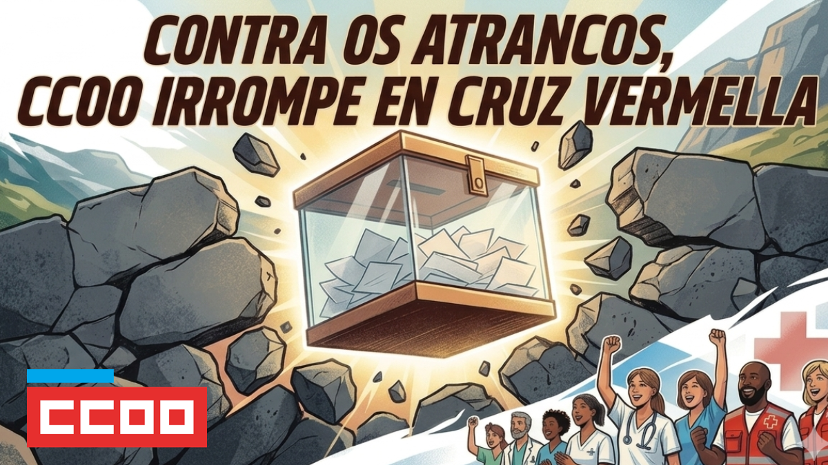 Gran resultado de CCOO en Cruz Vermella.