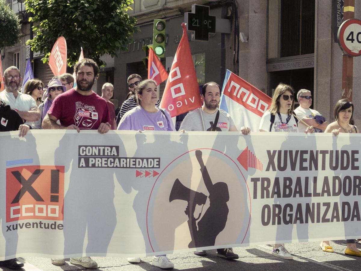 Manifestacion 1 de Maio