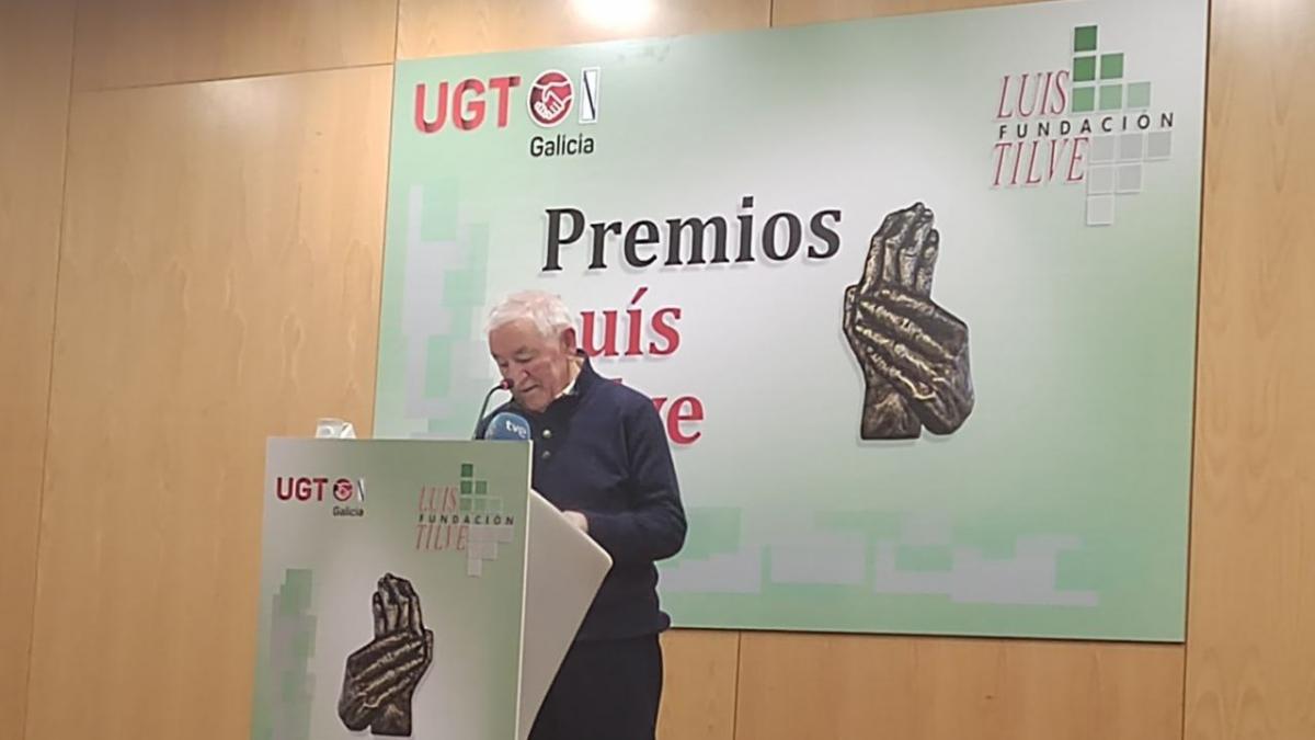 Premios “Traballo digno" da Fundación Luís Tilve.