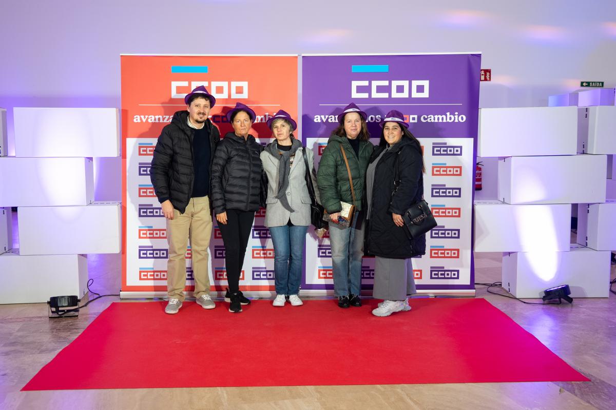 Photocall II Asemblea de Sectores Feminizados e Precarizados