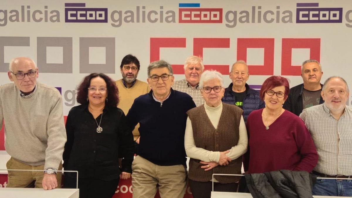 Terceira asemblea aberta do sindicato comarcal de Pensionistas de CCOO de Santiago-Barbanza