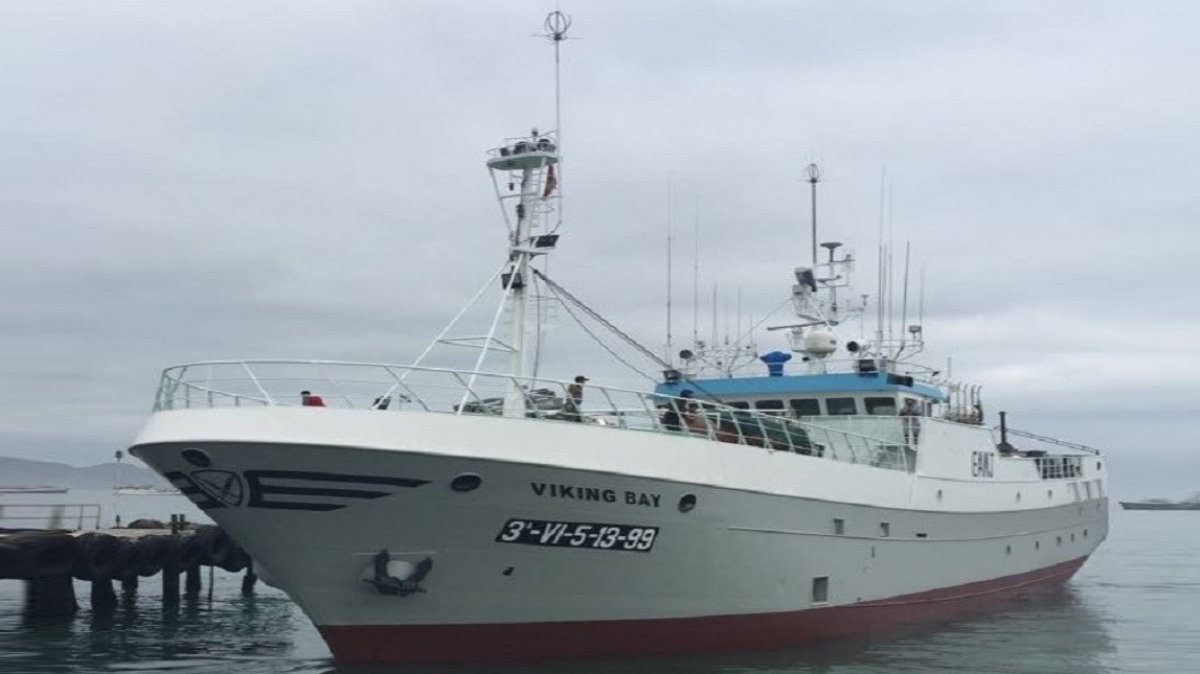 VIKING BAY. Imaxe do rexistro da Secretaría Xeral de Pesca do Ministerio.