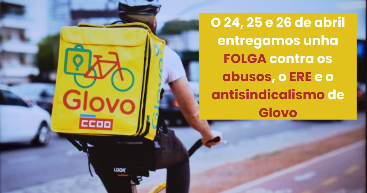 Folga en Glovo.