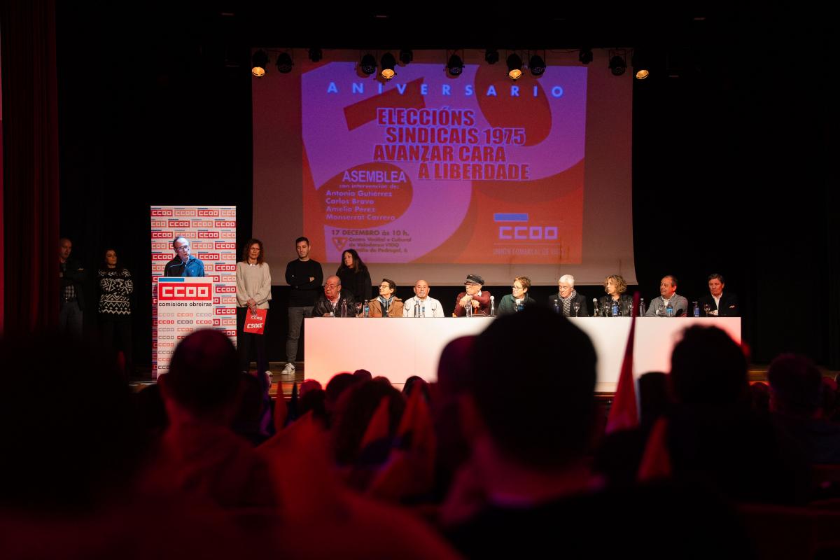 Asemblea 50.º aniversario das «eleccións sindicais» que dinamitaron o sindicato vertical