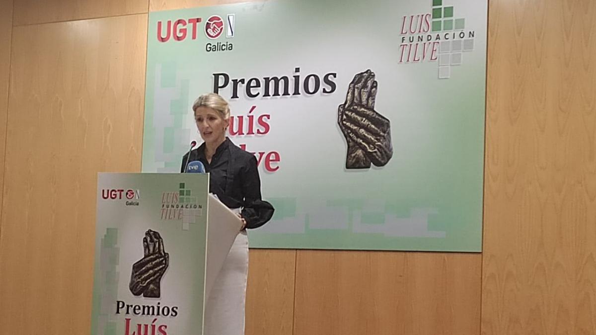 Premios “Traballo digno" da Fundación Luís Tilve.
