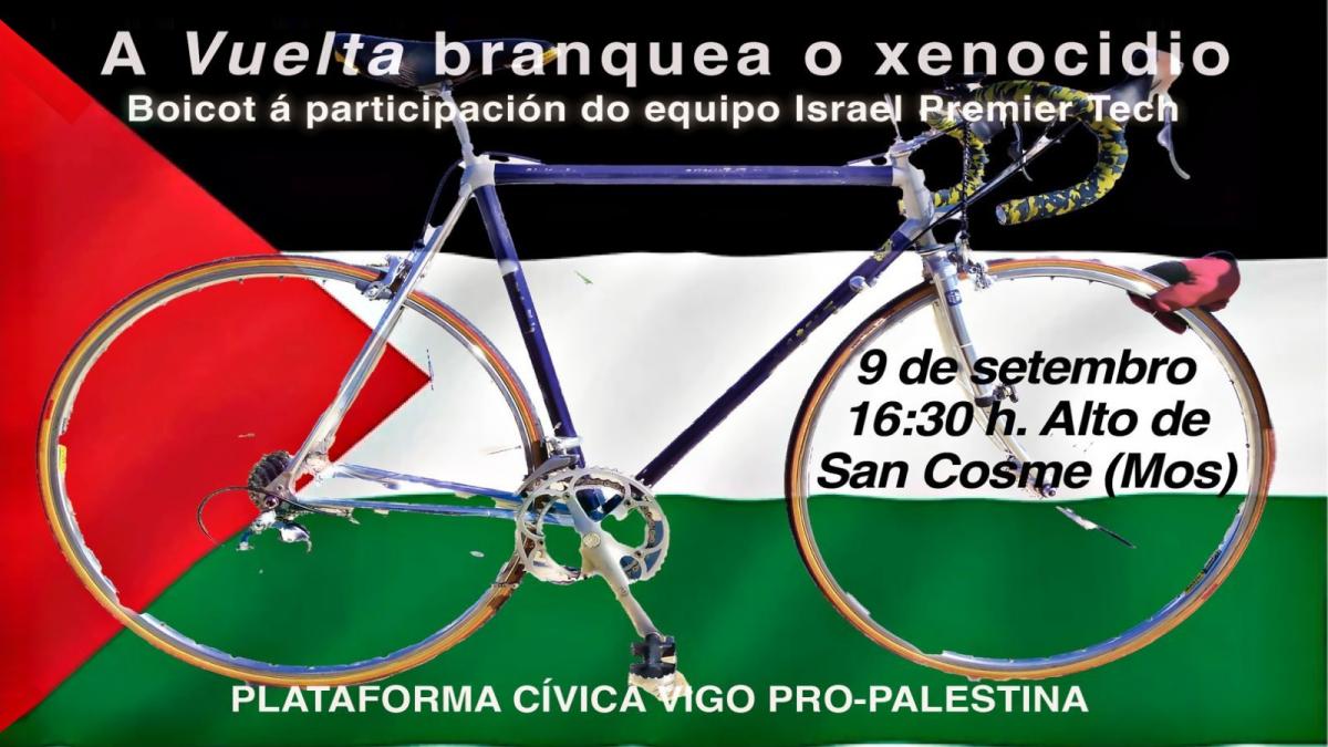 Acude! Trae a ta bandeira palestina!