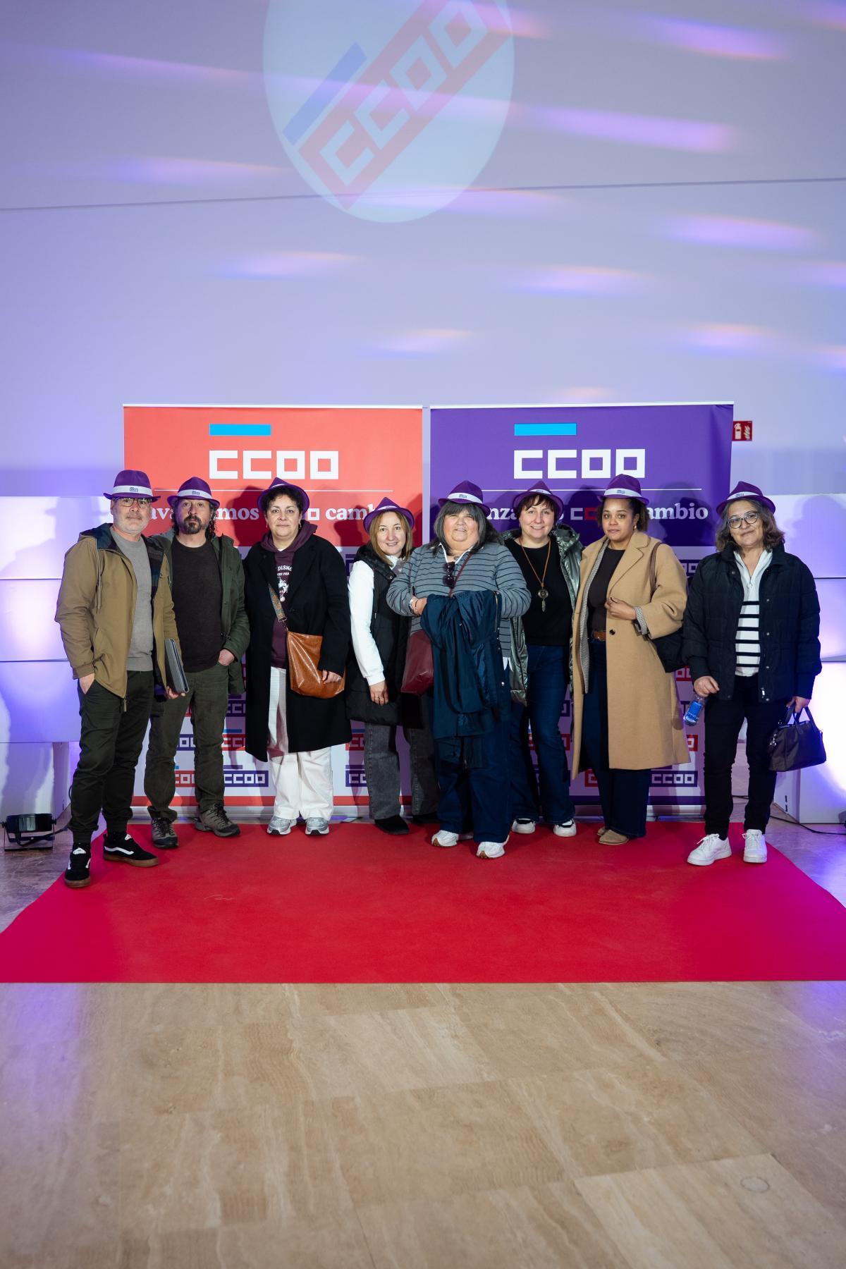 Photocall II Asemblea de Sectores Feminizados e Precarizados