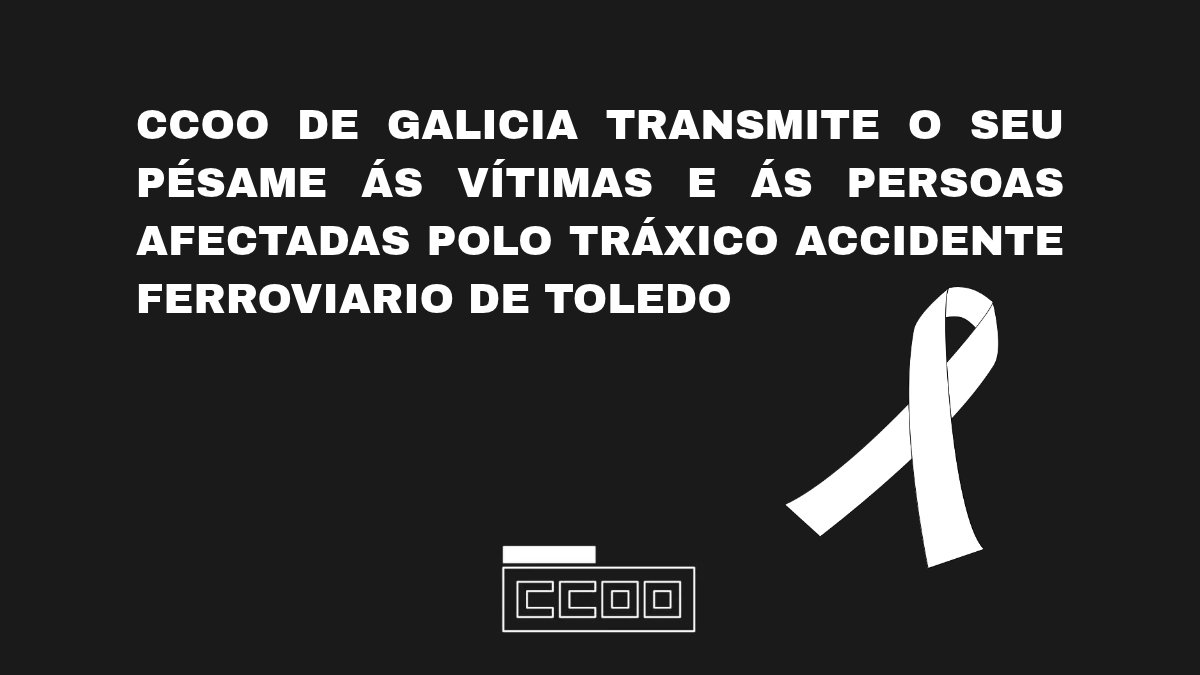 Pesar polo accidente de Toledo.