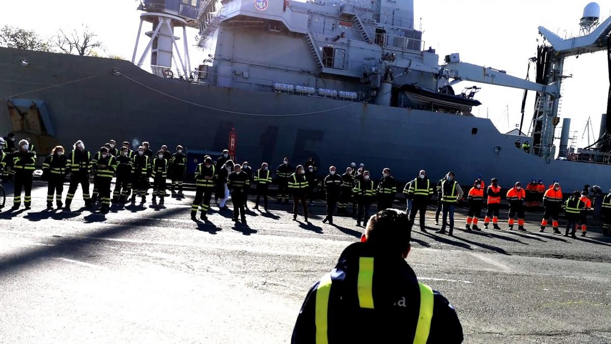 Concentracin en Navantia Ferrol