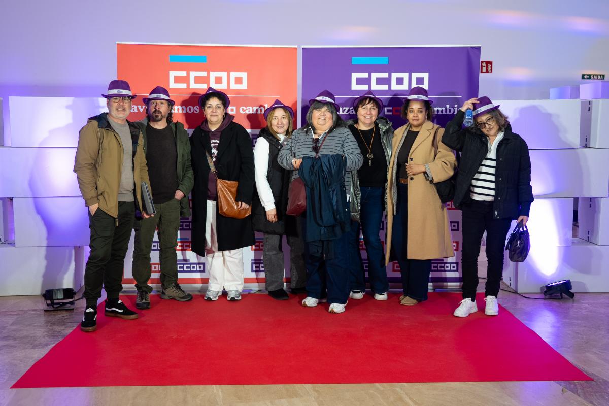 Photocall II Asemblea de Sectores Feminizados e Precarizados