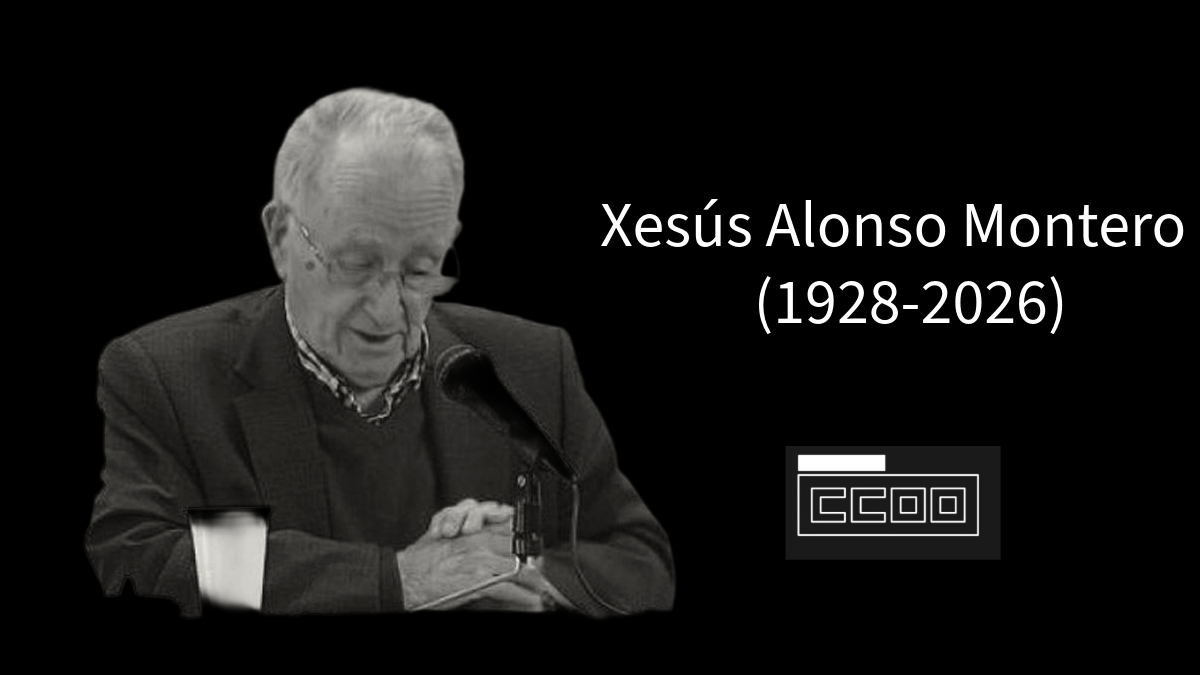Fondo pesar polo pasamento de Alonso Montero.