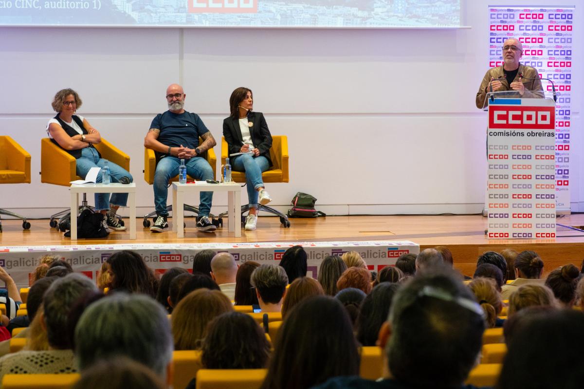 Asemblea de CCOO sobre traballadoras en sectores feminizados