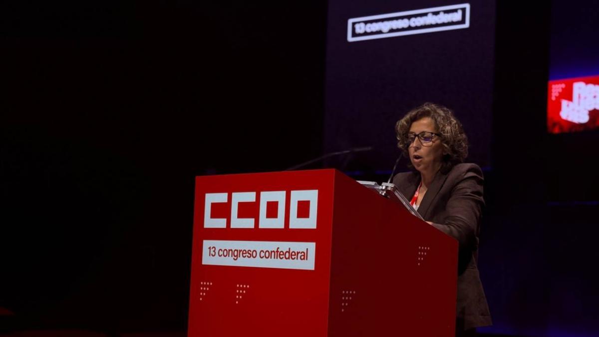 Intervencin de Amelia Prez no 13. Congreso Confederal de CCOO