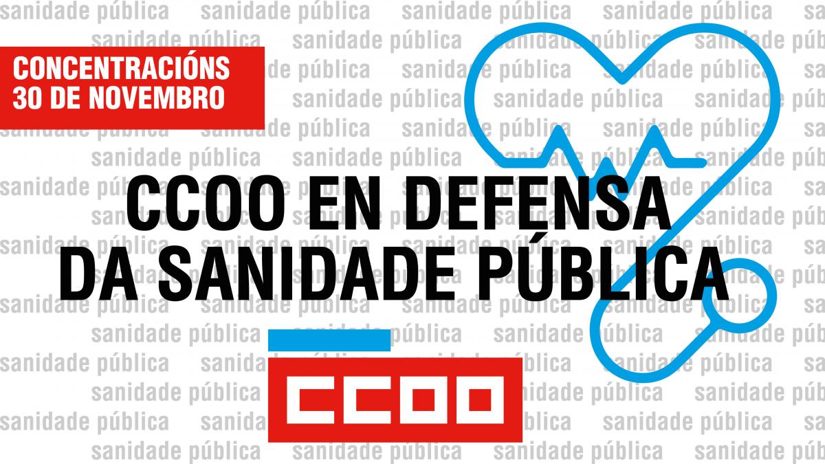 Concentracins o 30 de novembro en defensa da sanidade pblica