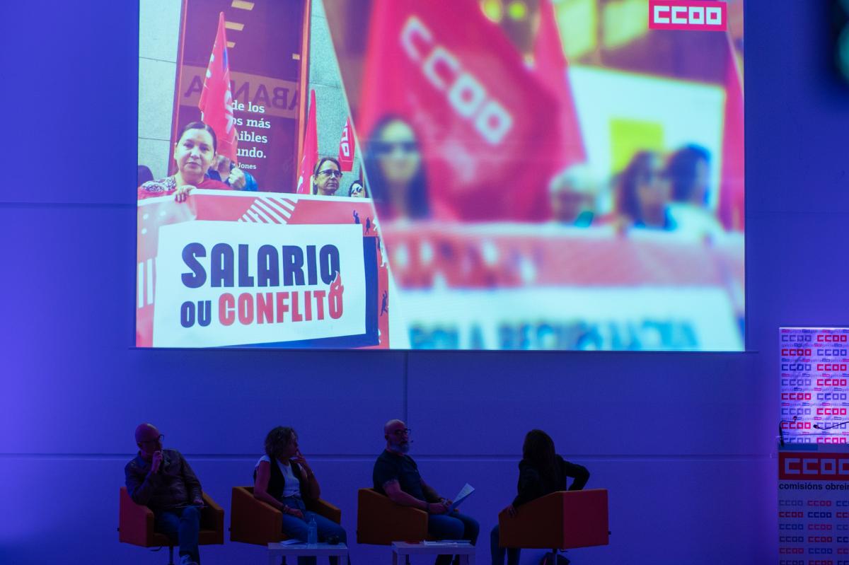 Asemblea de CCOO sobre traballadoras en sectores feminizados