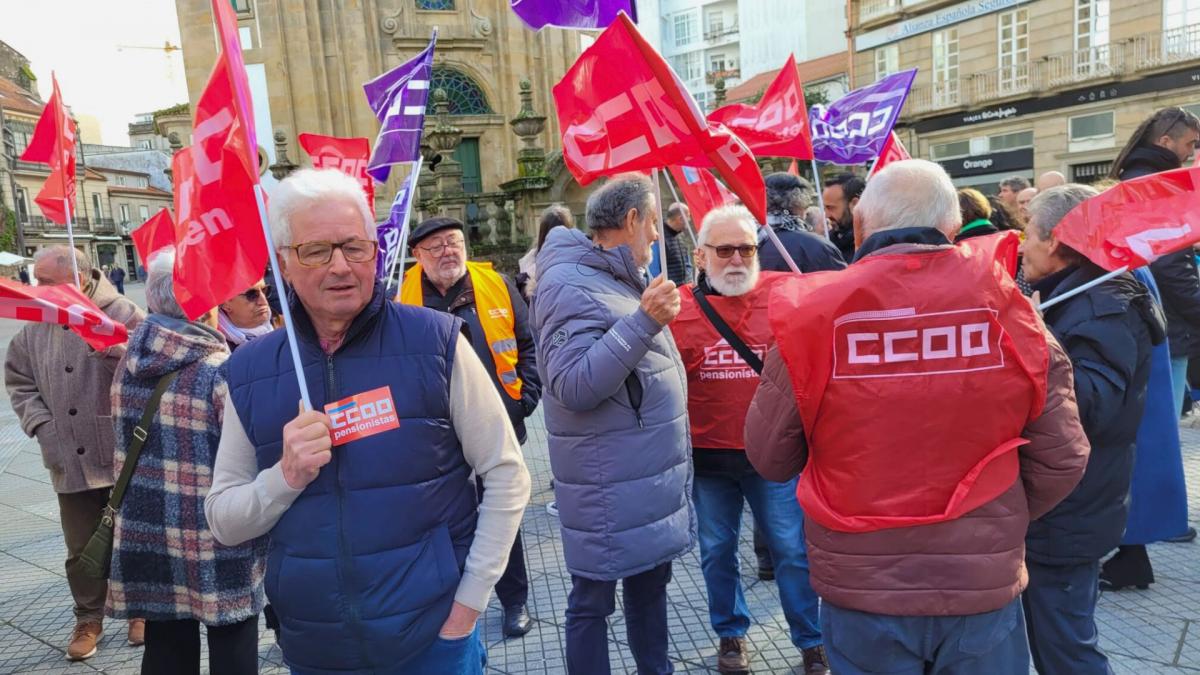 Mobilizacins en Galicia en defensa das medidas sociais (2/2/2025)