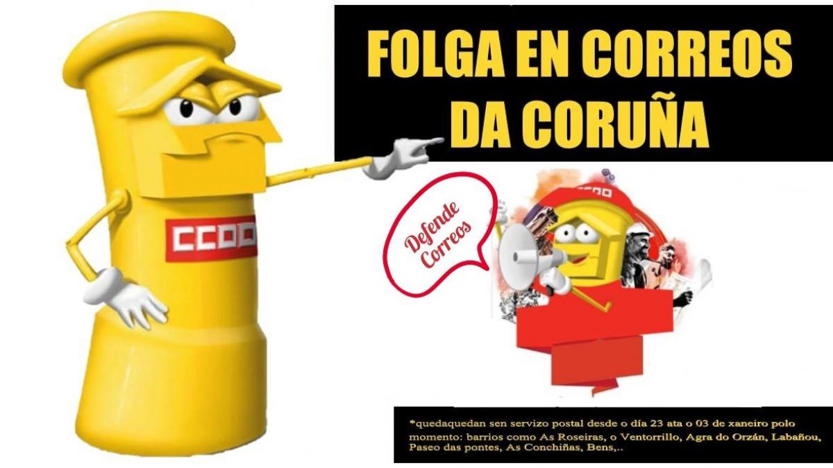 Folga en Correos A Corua